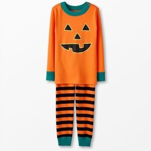 Hanna‎ Andersson Jack O Lantern Halloween Toddler Matching Set Pajamas Size 2T